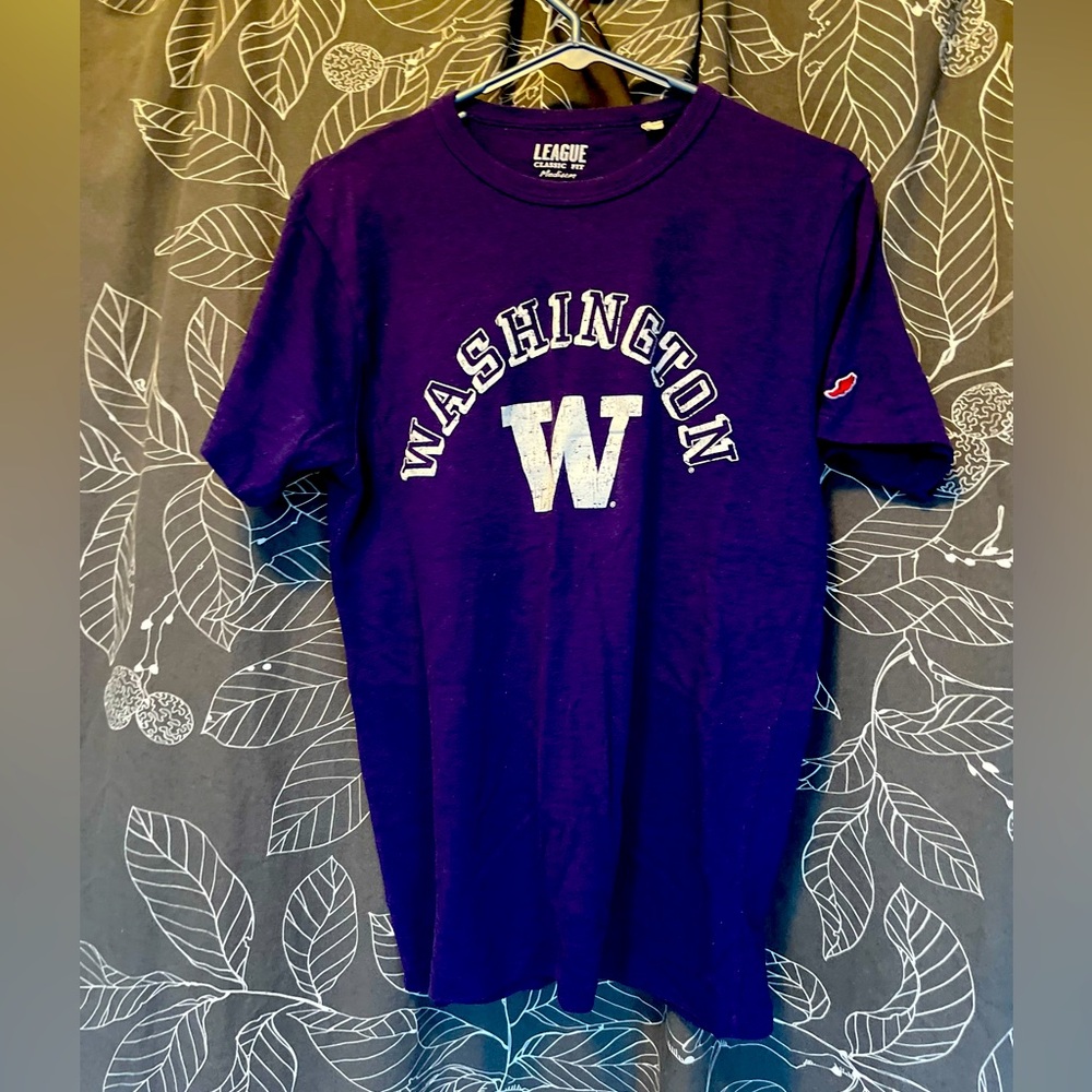 University of Washington tee.